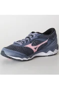TÊNIS MIZUNO WAVE HAWK FEMININO - Grafite/rosa TÊNIS MIZUNO WAVE HAWK FEMININO - Grafite/rosa