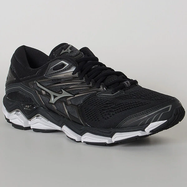 TÊNIS MIZUNO WAVE HORIZON 2 MASCULINO - Preto/grafite TÊNIS MIZUNO WAVE HORIZON 2 MASCULINO - Preto/grafite