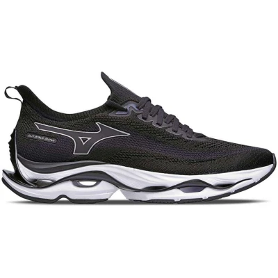 TÊNIS MIZUNO WAVE IMPETUS MASCULINO - Preto/branco TÊNIS MIZUNO WAVE IMPETUS MASCULINO - Preto/branco