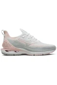 TÊNIS MIZUNO WAVE LASER FEMININO - Branco/rosa