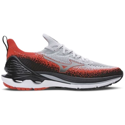 TÊNIS MIZUNO WAVE LASER MASCULINO - Cinza/vermelho TÊNIS MIZUNO WAVE LASER MASCULINO - Cinza/vermelho
