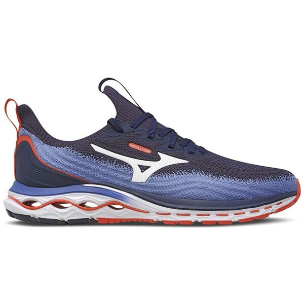 TÊNIS MIZUNO WAVE LEGEND MASCULINO - Azul/vermelho