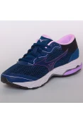 TÊNIS MIZUNO WAVE MIRAI 2 FEMININO - Marinho/lilas