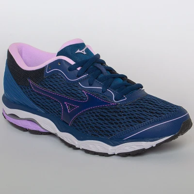 TÊNIS MIZUNO WAVE MIRAI 2 FEMININO - Marinho/lilas