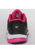 TÊNIS MIZUNO WAVE MIRAI 2 FEMININO - Preto/pink