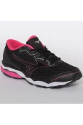 TÊNIS MIZUNO WAVE MIRAI 2 FEMININO - Preto/pink