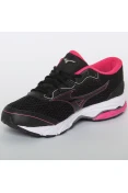 TÊNIS MIZUNO WAVE MIRAI 2 FEMININO - Preto/pink
