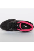 TÊNIS MIZUNO WAVE MIRAI 2 FEMININO - Preto/pink