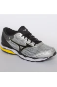 TÊNIS MIZUNO WAVE MIRAI 2 MASCULINO - Cinza/preto