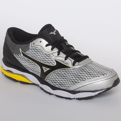 TÊNIS MIZUNO WAVE MIRAI 2 MASCULINO - Cinza/preto