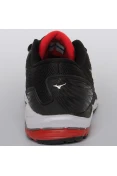 TÊNIS MIZUNO WAVE MIRAI 2 MASCULINO - Preto/vermelho