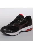 TÊNIS MIZUNO WAVE MIRAI 2 MASCULINO - Preto/vermelho