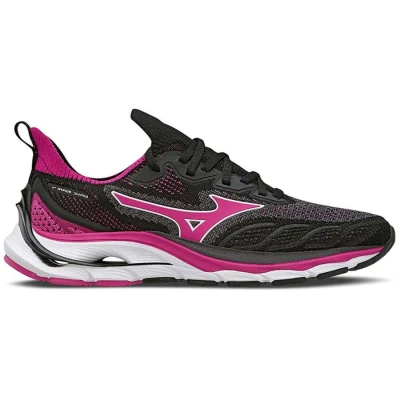 TÊNIS MIZUNO WAVE MIRAI 4 FEMININO - Preto/pink TÊNIS MIZUNO WAVE MIRAI 4 FEMININO - Preto/pink