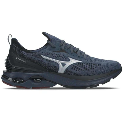 TÊNIS MIZUNO WAVE MIRAI 6 MASCULINO - Azul/preto TÊNIS MIZUNO WAVE MIRAI 6 MASCULINO - Azul/preto
