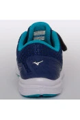 TÊNIS MIZUNO WAVE MIRAI INFANTIL - Marinho/prata