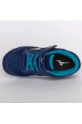 TÊNIS MIZUNO WAVE MIRAI INFANTIL - Marinho/prata
