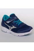TÊNIS MIZUNO WAVE MIRAI INFANTIL - Marinho/prata