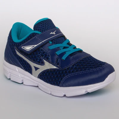 TÊNIS MIZUNO WAVE MIRAI INFANTIL - Marinho/prata