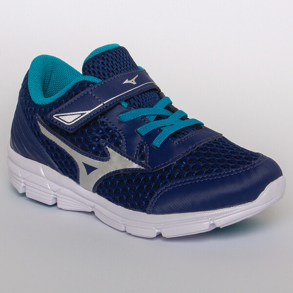 TÊNIS MIZUNO WAVE MIRAI INFANTIL - Marinho/prata