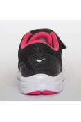 TÊNIS MIZUNO WAVE MIRAI INFANTIL - Preto/pink