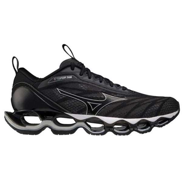 TÊNIS MIZUNO WAVE PROPHECY 11 MASCULINO - Preto/prata TÊNIS MIZUNO WAVE PROPHECY 11 MASCULINO - Preto/prata