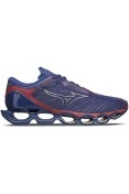 TÊNIS MIZUNO WAVE PROPHECY 12 MASCULINO - Marinho/vermelho