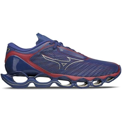 TÊNIS MIZUNO WAVE PROPHECY 12 MASCULINO - Marinho/vermelho