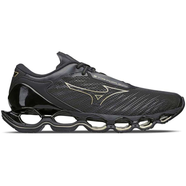 TÊNIS MIZUNO WAVE PROPHECY 12 MASCULINO - Preto/dourado TÊNIS MIZUNO WAVE PROPHECY 12 MASCULINO - Preto/dourado