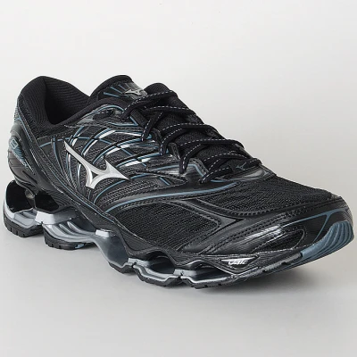 TÊNIS MIZUNO WAVE PROPHECY 8 MASCULINO - Preto/prata TÊNIS MIZUNO WAVE PROPHECY 8 MASCULINO - Preto/prata