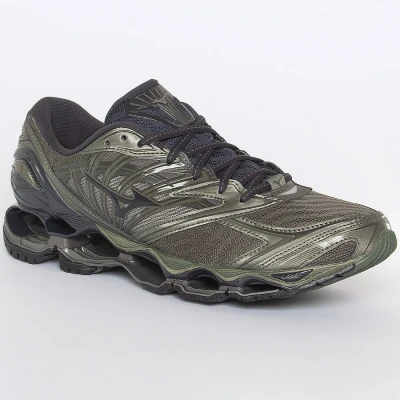 TÊNIS MIZUNO WAVE PROPHECY 8 MASCULINO - Verde/chumbo TÊNIS MIZUNO WAVE PROPHECY 8 MASCULINO - Verde/chumbo