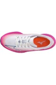 TÊNIS MIZUNO WAVE REBELLION FLASH FEMININO - Branco/pink