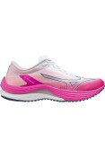 TÊNIS MIZUNO WAVE REBELLION FLASH FEMININO - Branco/pink