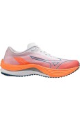 TÊNIS MIZUNO WAVE REBELLION FLASH MASCULINO - Branco/laranja