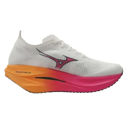 TÊNIS MIZUNO WAVE REBELLION PRO 3 UNISSEX - Branco/pink