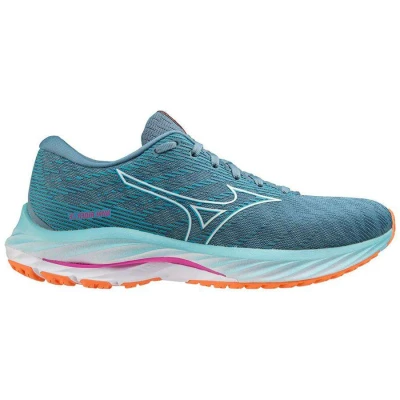 TÊNIS MIZUNO WAVE RIDER 26 FEMININO - Azul/laranja TÊNIS MIZUNO WAVE RIDER 26 FEMININO - Azul/laranja