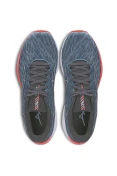 TÊNIS MIZUNO WAVE RIDER 26 MASCULINO - Azul/laranja