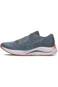 TÊNIS MIZUNO WAVE RIDER 26 MASCULINO - Azul/laranja