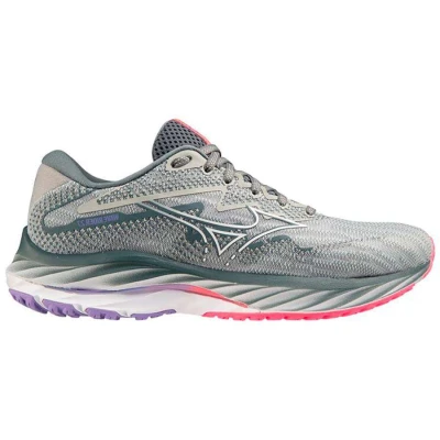 TÊNIS MIZUNO WAVE RIDER 27 FEMININO - Cinza/roxo TÊNIS MIZUNO WAVE RIDER 27 FEMININO - Cinza/roxo