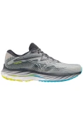 TÊNIS MIZUNO WAVE RIDER 27 MASCULINO - Cinza/verde