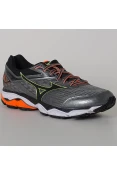 TÊNIS MIZUNO WAVE ULTIMA 9 MASCULINO - Grafite/laranja TÊNIS MIZUNO WAVE ULTIMA 9 MASCULINO - Grafite/laranja