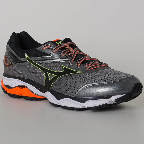TÊNIS MIZUNO WAVE ULTIMA 9 MASCULINO - Grafite/laranja TÊNIS MIZUNO WAVE ULTIMA 9 MASCULINO - Grafite/laranja