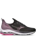 TÊNIS MIZUNO WAVE ZEST FEMININO - Preto/lilas