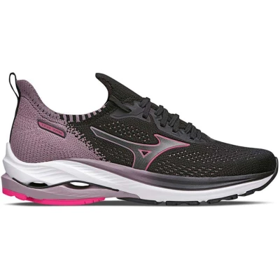 TÊNIS MIZUNO WAVE ZEST FEMININO - Preto/lilas
