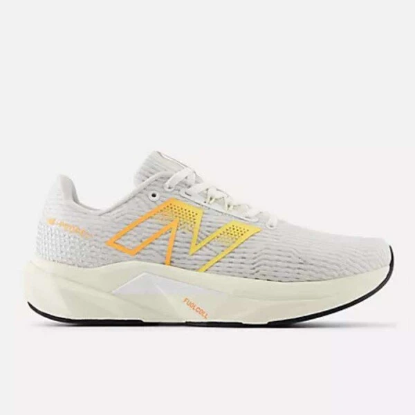 TÊNIS NEW BALANCE FUELCELL PROPEL V5 FEMININO - Branco/laranja