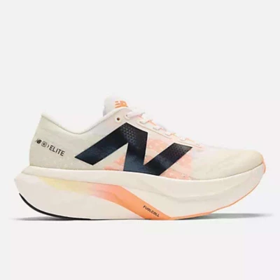 TENIS NEW BALANCE FUELCELL SUPERCOMP ELITE V4 FEMININO - Bege/laranja