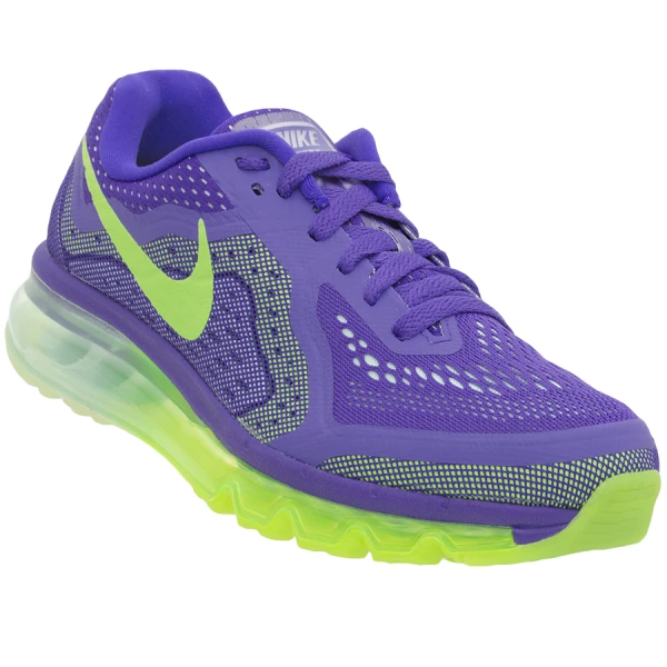 TÊNIS NIKE AIR MAX 2014 FEMININO - Roxo/verde TÊNIS NIKE AIR MAX 2014 FEMININO - Roxo/verde