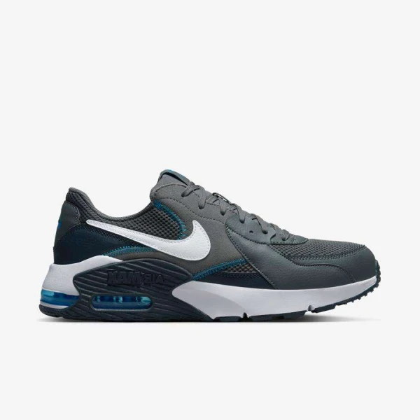 TÊNIS NIKE AIR MAX EXCEE MASCULINO - Chumbo/branco