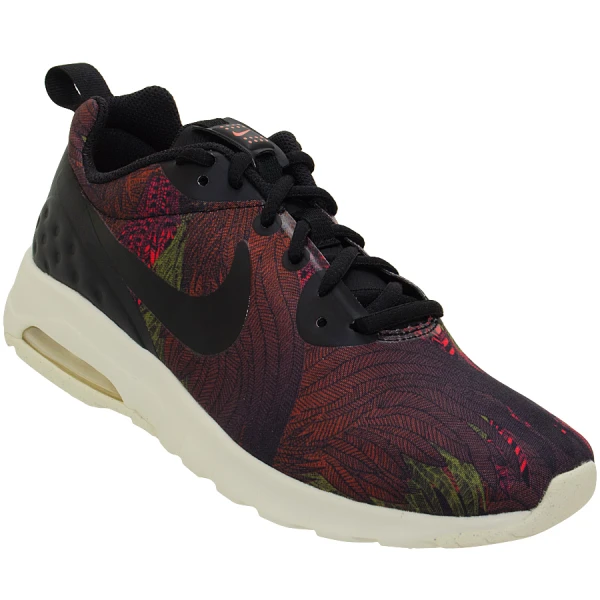 TÊNIS NIKE AIR MAX MOTION LOW PRINT FEMININO - Preto/bege TÊNIS NIKE AIR MAX MOTION LOW PRINT FEMININO - Preto/bege