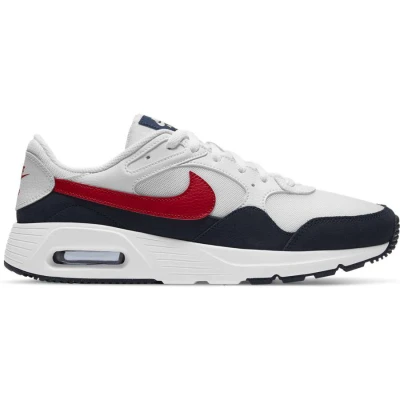 TÊNIS NIKE AIR MAX SC MASCULINO - Branco/vermelho
