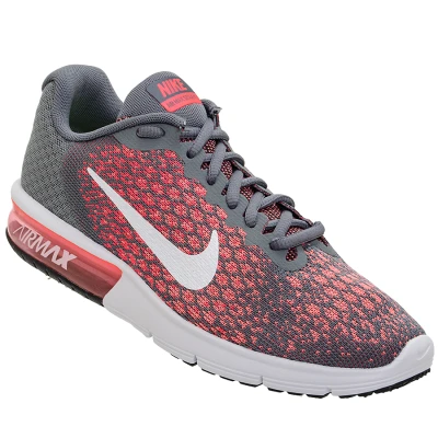 TÊNIS NIKE AIR MAX SEQUENT 2 FEMININO - Grafite/rosa
